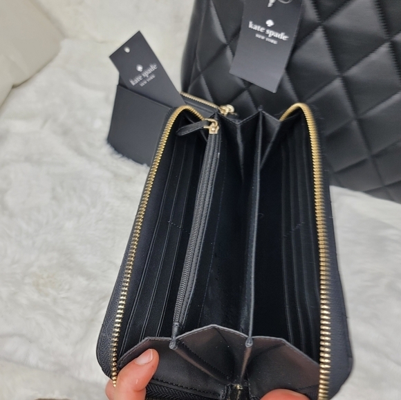 NWT Kate Spade New York 3 PCS Set Shoulder Bag Purse Designer Handbag Tote ++ - Picture 3 of 13